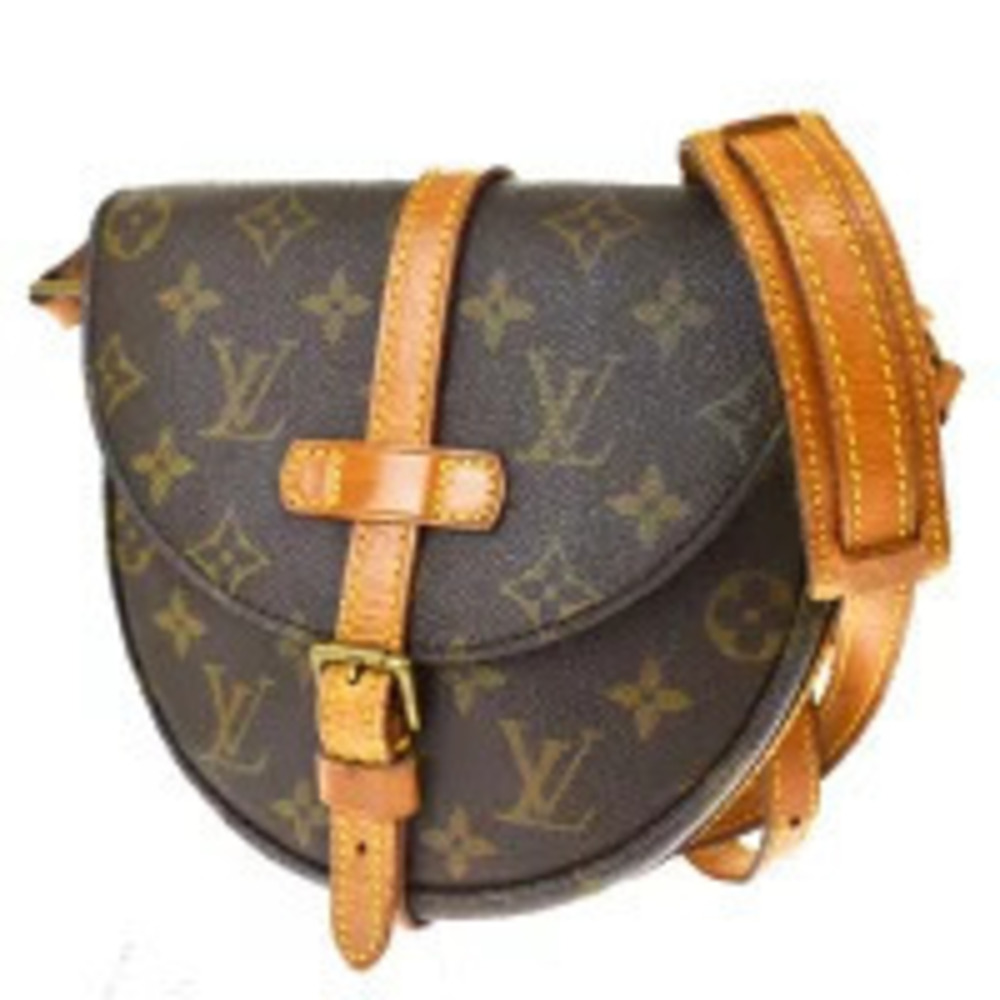 Louis Vuitton Chantilly Shoulder Bag Pochette Monogram Leather